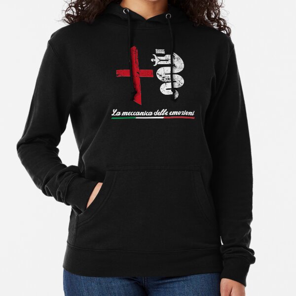 Alfa Romeo: La meccanica delle emozioni Lightweight Hoodie