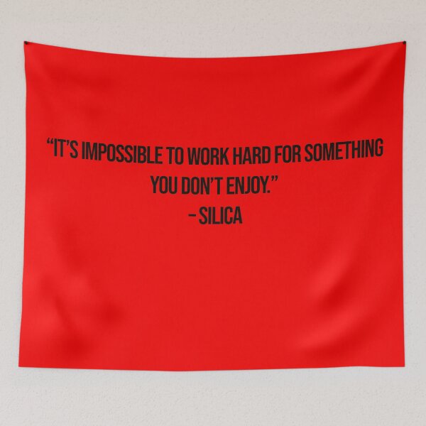 Item preview, Silica - Quote designed and sold by Epicanimequotes.