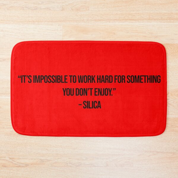 Item preview, Silica - Quote designed and sold by Epicanimequotes.