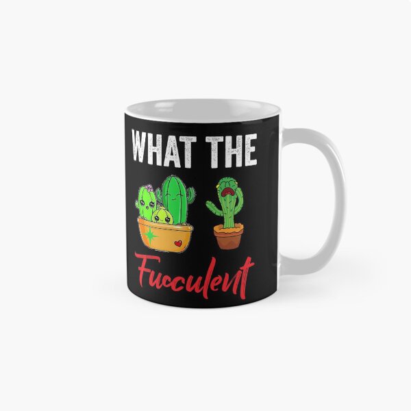 Item preview, WHAT THE FUCCULENT designed and sold by Hussain Shirts.