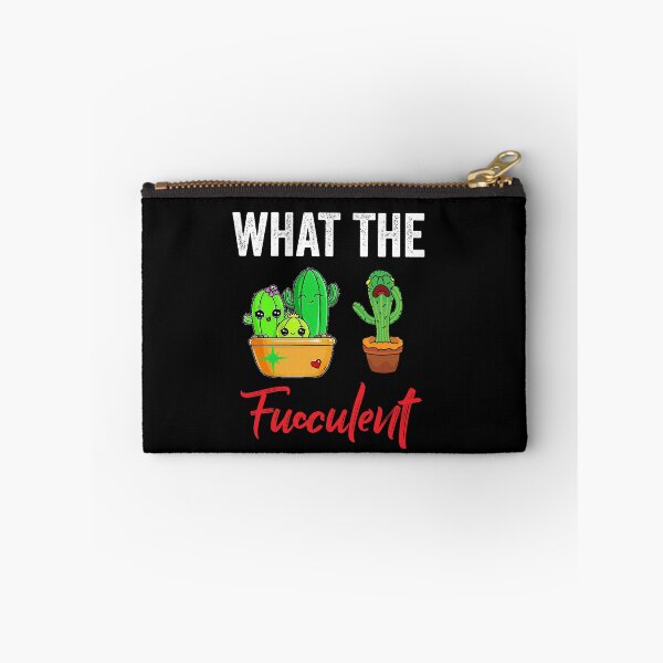 Item preview, WHAT THE FUCCULENT designed and sold by Hussain Shirts.