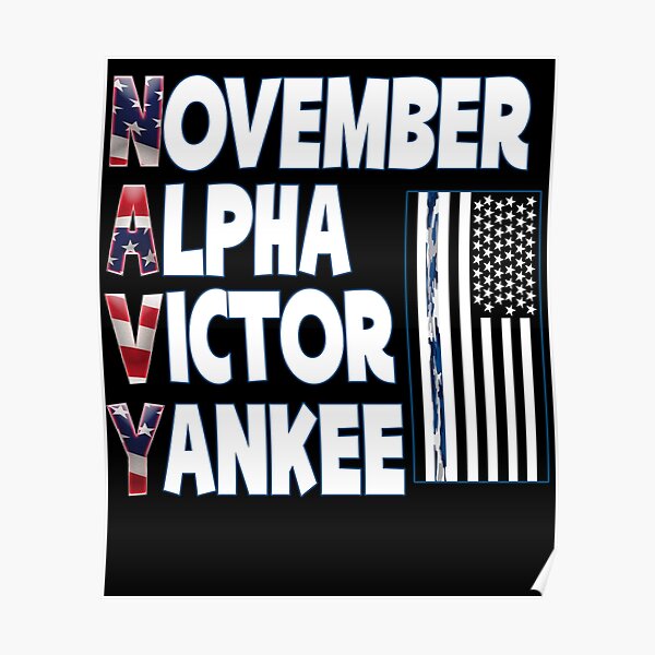 Military Phonetic Alphabet Posters Redbubble