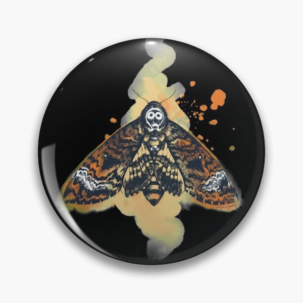 Item preview, Acherontia Atropos - Death's Head Moth designed and sold by Cinzia Marotta.