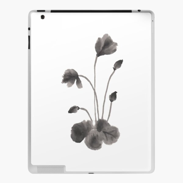 Ink flower Vinilo para iPad