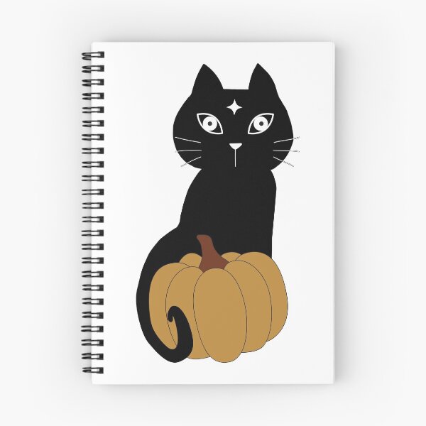 Item preview, Black cat halloween spooky pumpkin designed and sold by lilvisionaries.