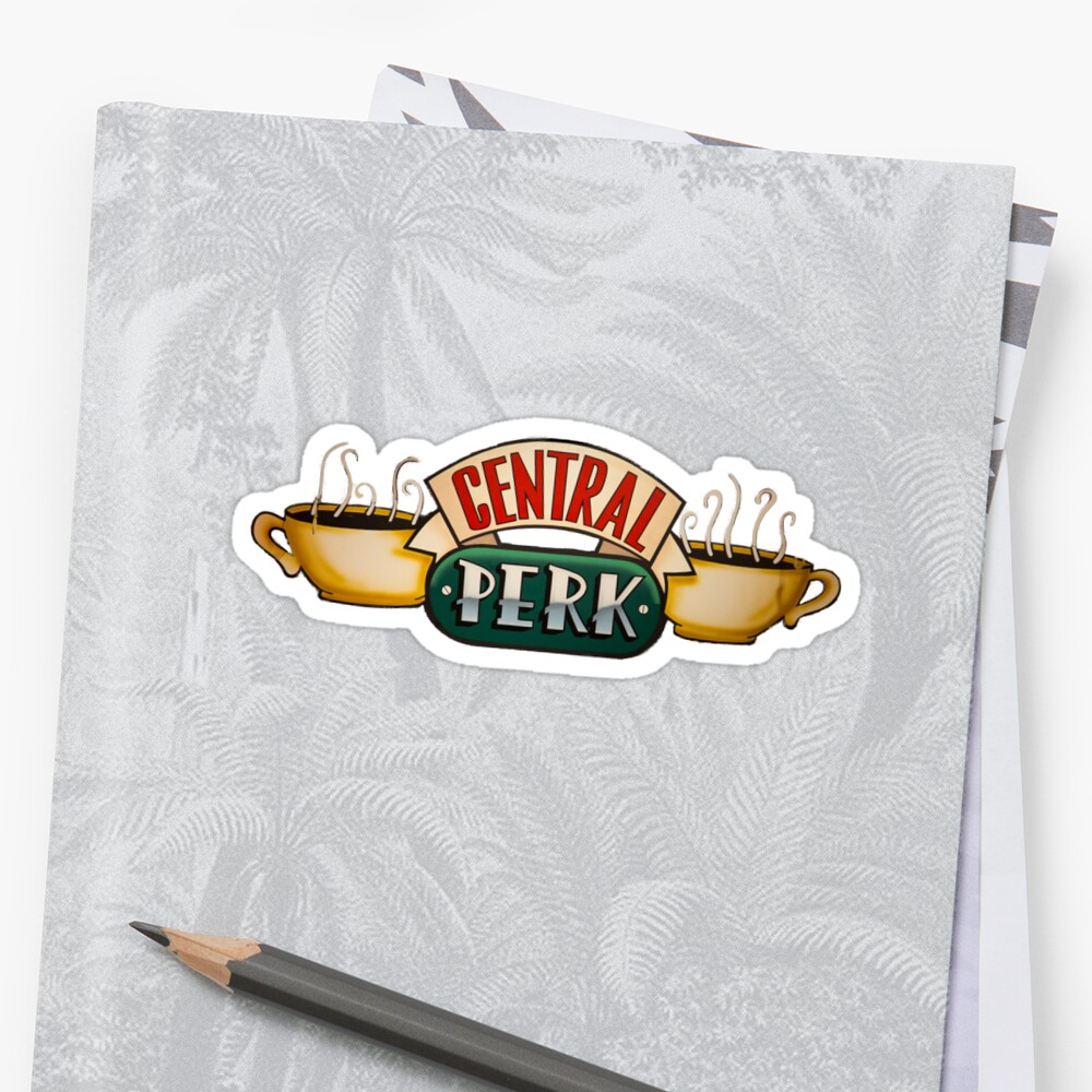 "Central Perk Logo" Stickers by wendyrodgers | Redbubble