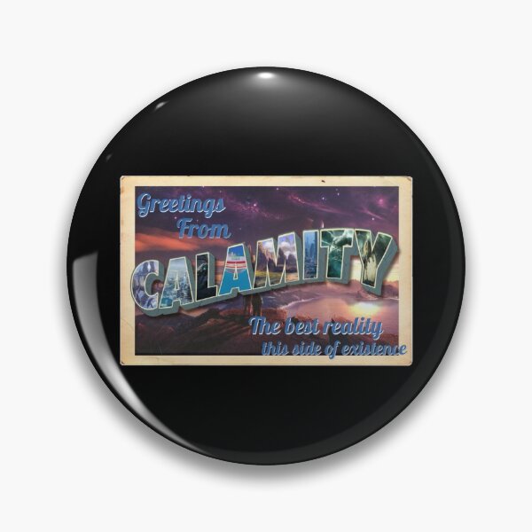 Item preview, Calamity Vintage Postcard designed and sold by Jebus-Chrost.