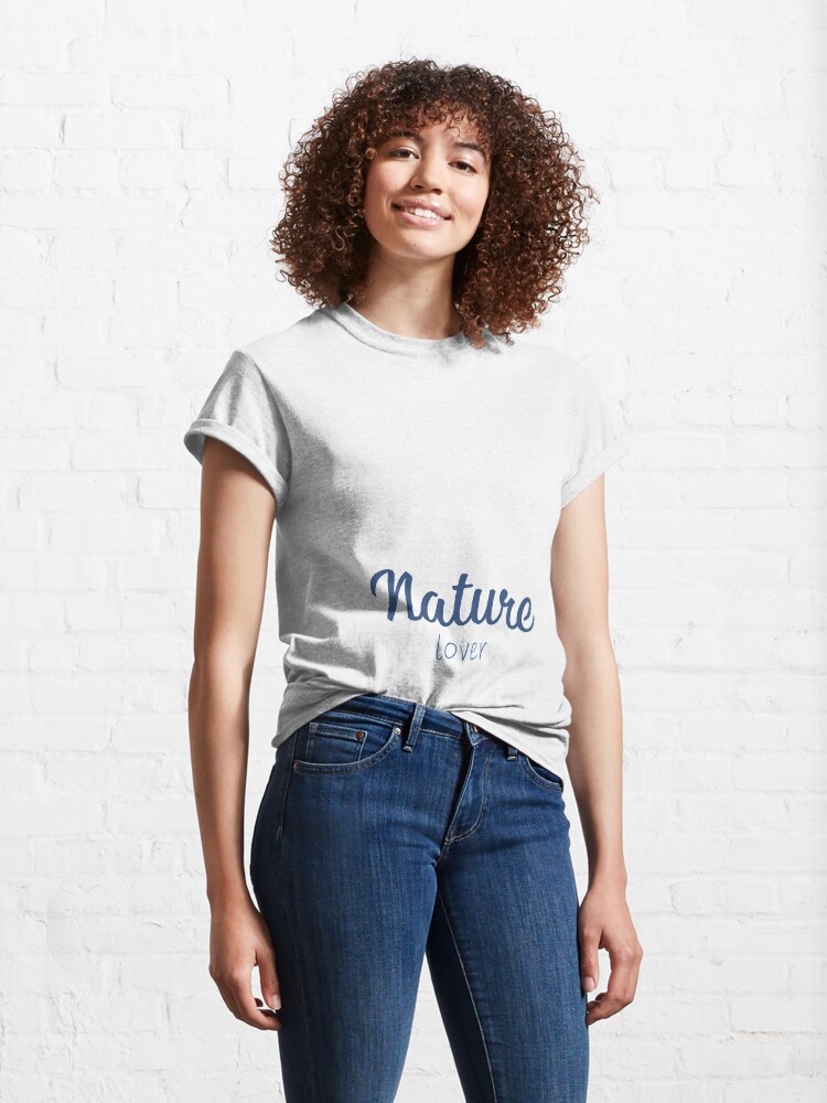 Thumbnail 4 of 7, Classic T-Shirt, Nature lover designed and sold by Victoria Riabov.
