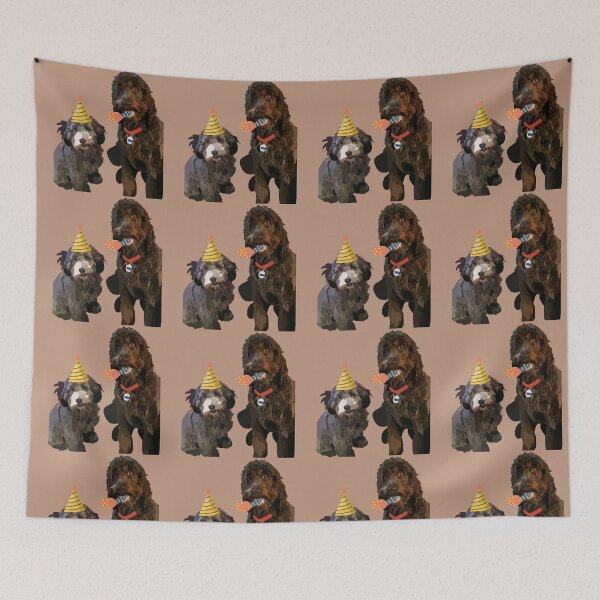 Item preview, Puppies birthday celebration  designed and sold by Shus-arts.