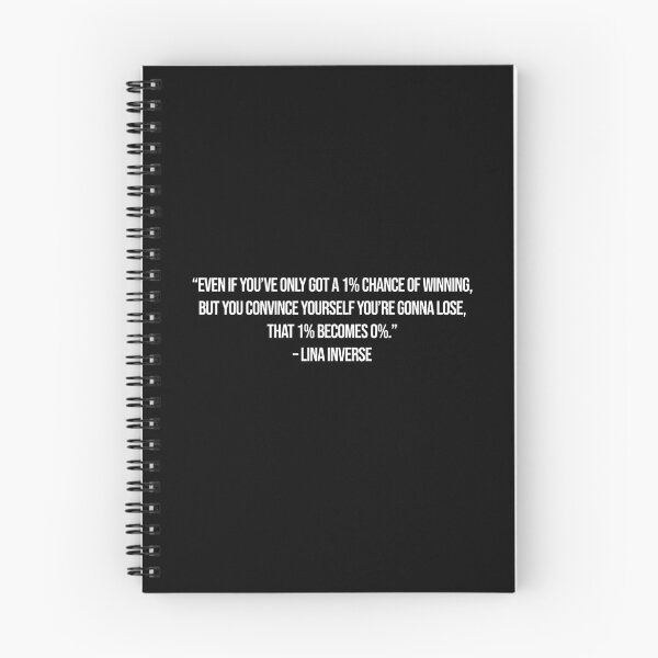 Item preview, Lina Inverse - Quote designed and sold by Epicanimequotes.