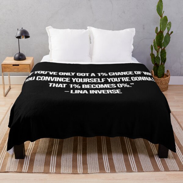 Item preview, Lina Inverse - Quote designed and sold by Epicanimequotes.