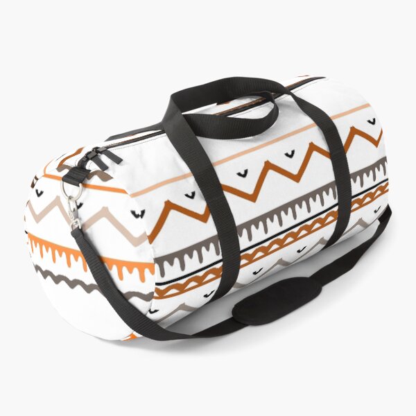 simple stripes Duffle Bag