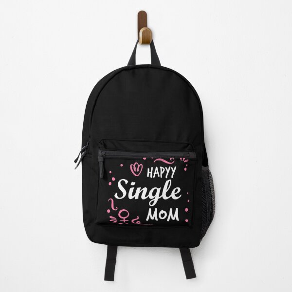 Item preview, "Happy Single Mom" cute lettering designed and sold by Art Wear Nation.