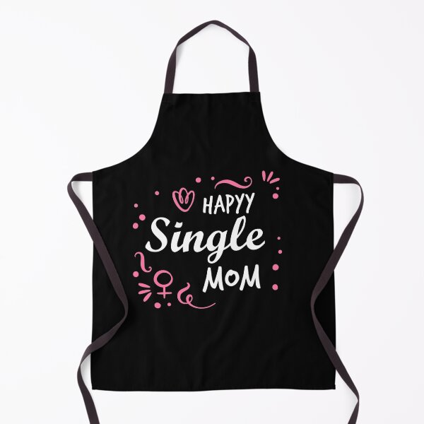 Item preview, "Happy Single Mom" cute lettering designed and sold by Art Wear Nation.