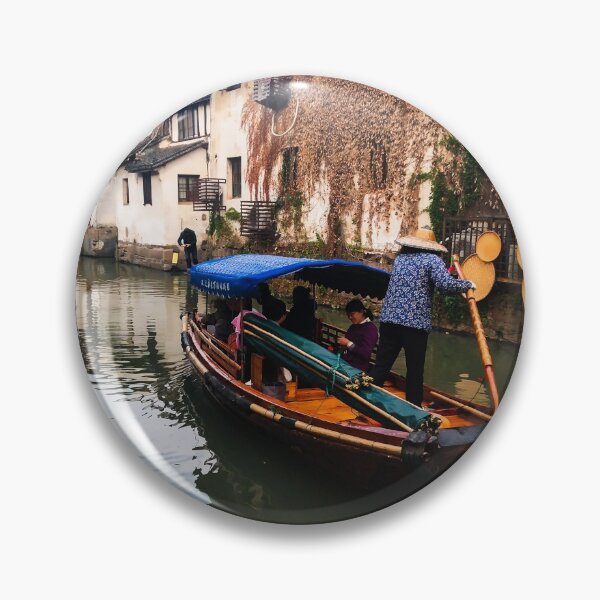 Item preview, Boat on the Canal - Suzhou, China designed and sold by passportpaige.