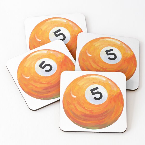 Item preview, Billiards 5 Ball designed and sold by ImagineThatNYC.