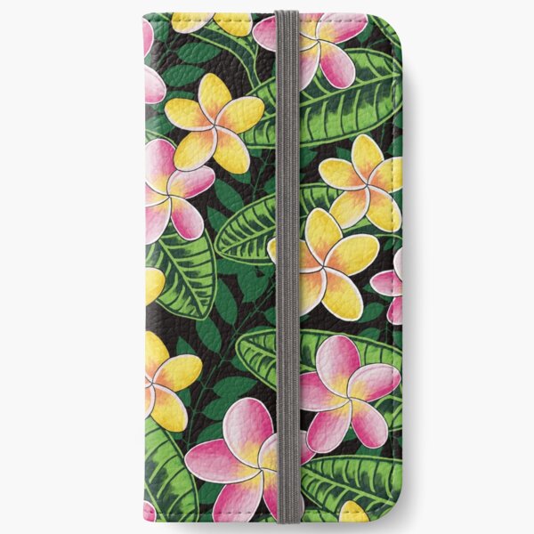 Plumerias in Paradise iPhone Wallet