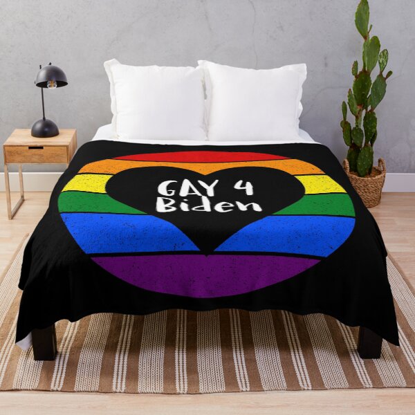 Item preview, Gay For Biden 2020 LGBT, LGBTQ, Rainbow Gay Pride Heart designed and sold by aronia.