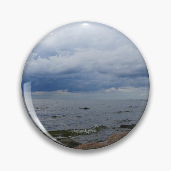 Item preview, Lake Ladoga northern landscape designed and sold by mrivserg.