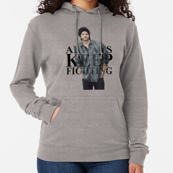 Always Keep Fighting Lightweight Hoodie