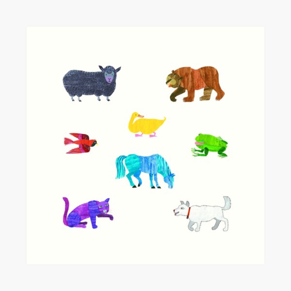 Braunbär Braunbär Kunstdruck