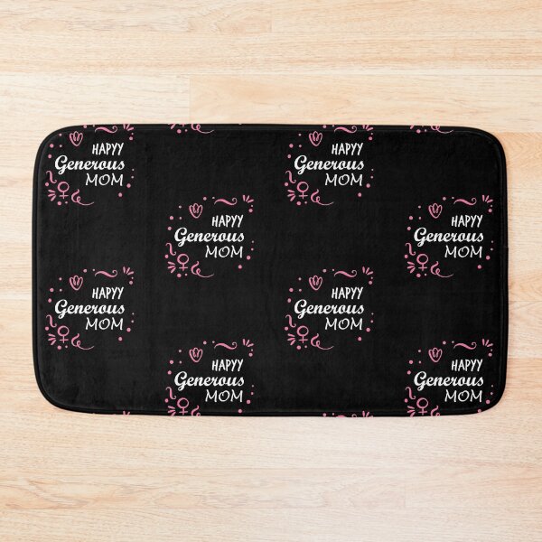 Item preview, "Happy Generous Mom" cute lettering designed and sold by Art Wear Nation.