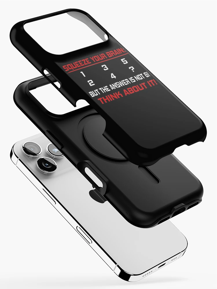 Thumbnail 2 of 4, iPhone Case, Quiz Test Riddle designed and sold by Fashimation20.