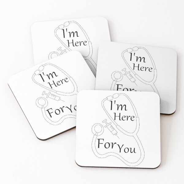 Item preview, I'm here for you tshirt gift doctors gift nurse  designed and sold by hafidoox.