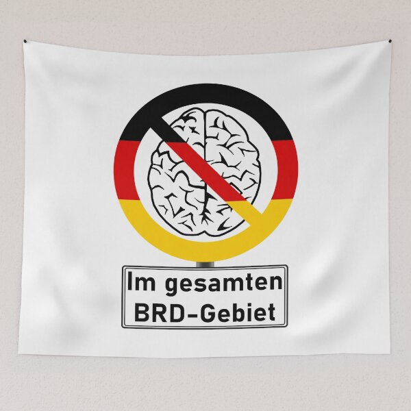 Item preview, Thinking ban in Germany designed and sold by ARTmanhART.