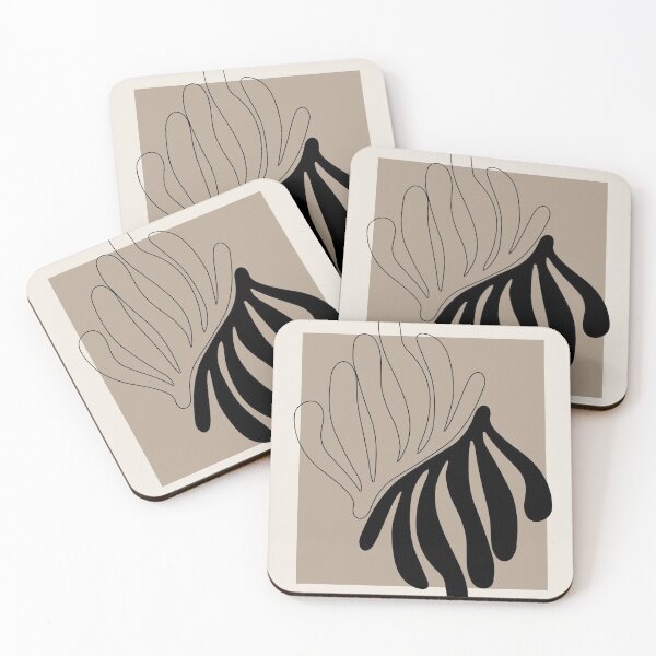 Item preview, Henri Matisse Flowers, Papiers Découpés Art Black Color, Matisse cutout black print, Art Exhibition Print designed and sold by Jokoleo.
