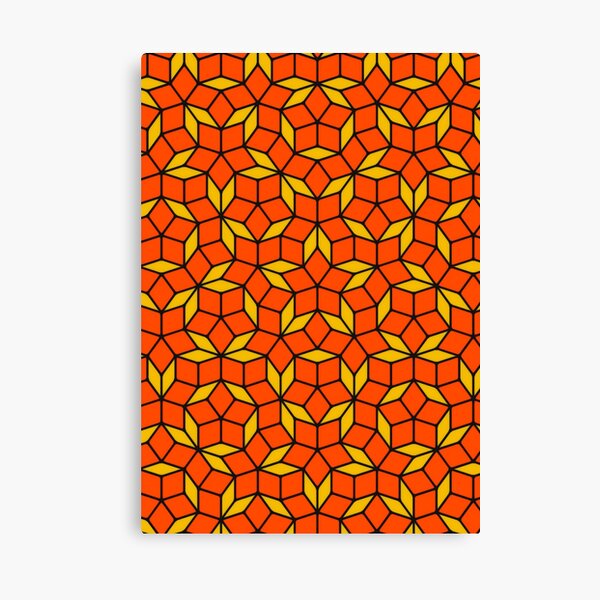 Penrose Tiling Canvas Print