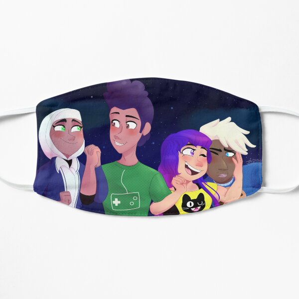 Glitch Techs Face Masks Redbubble - explode glitch roblox high school