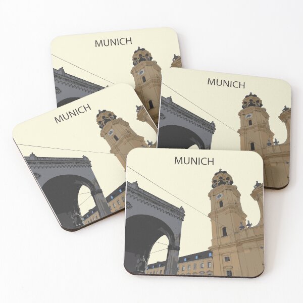 Item preview, Munich Germany Cityscape  designed and sold by stubiedoodles.