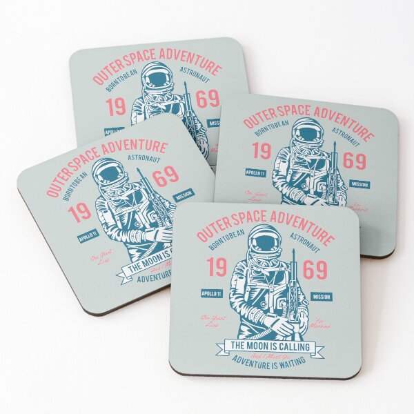 Item preview, Outer space adventure, the moon is calling - Awesome astronaut Gift designed and sold by Teenation9.