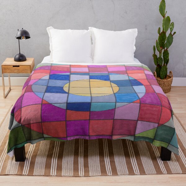 Concentricity Throw Blanket