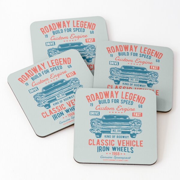 Item preview, Roadway legend buid for speed - Awesome vintage car lover Gift designed and sold by Teenation9.