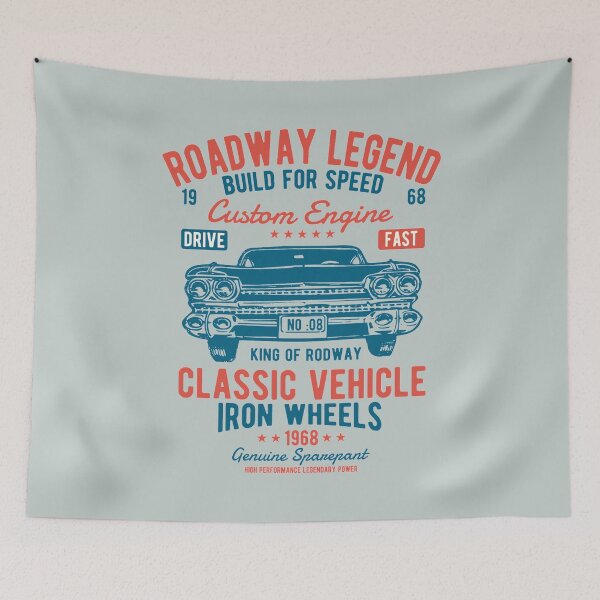 Item preview, Roadway legend buid for speed - Awesome vintage car lover Gift designed and sold by Teenation9.