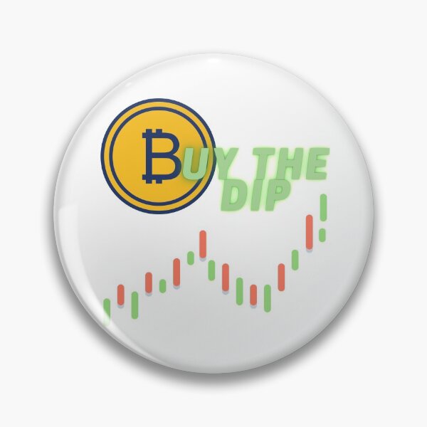 Artikelvorschau, Kaufen Sie Dip, Bitcoin, Cryptocurrency, Crypto Trader entworfen und verkauft von WinningUniverse.