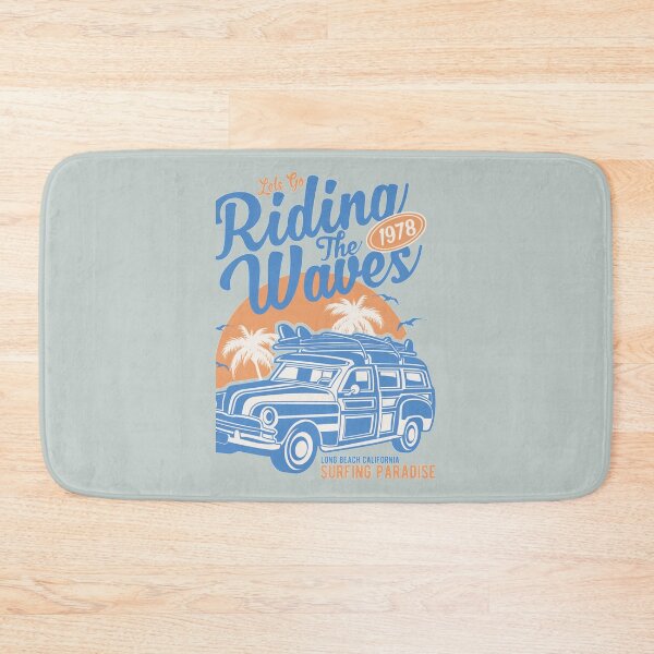 Item preview, Riding the waves, surfing paradise - Awesome surfing lover Gift designed and sold by Teenation9.