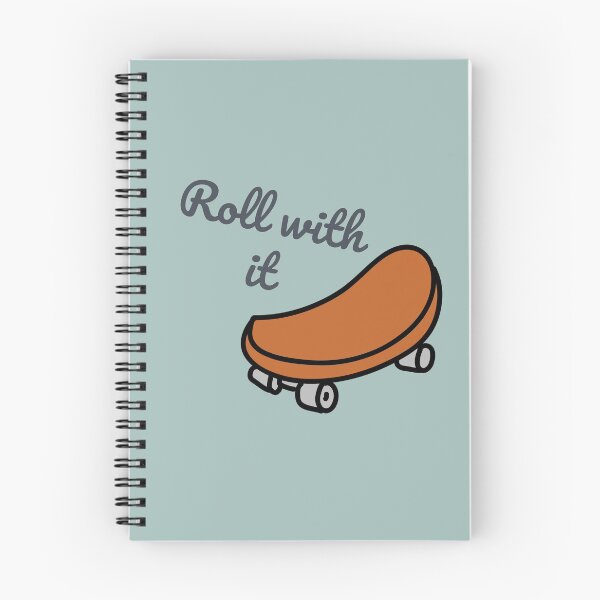 Item preview, Roll with it  (vintage skateboard) designed and sold by Nesro34.