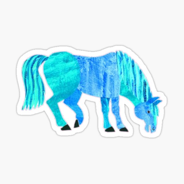 Item preview, blue horse blue horse designed and sold by madelinepaul99.