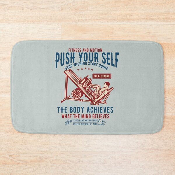 Item preview, Fitness and motion, push yourself - Awesome fitness lover Gift designed and sold by Teenation9.