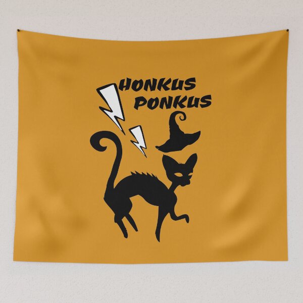 Item preview, Funny Halloween Cat Honkus Ponkus designed and sold by teledesign.