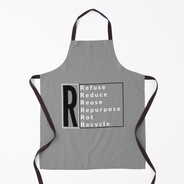 Item preview, Refuse Reduce Reuse Repurpose Rot Recycle designed and sold by Lazy Dad Creations.