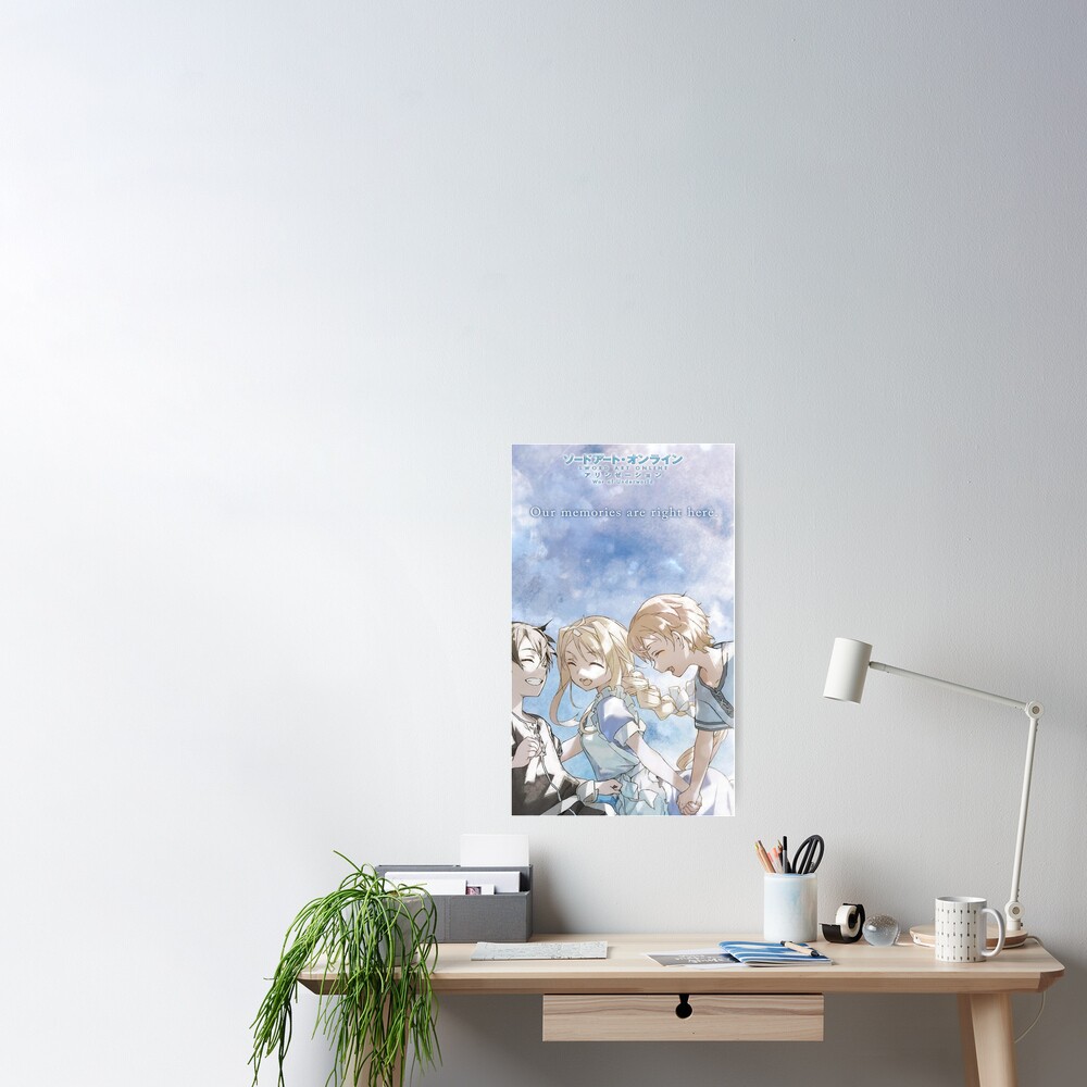 Our Memories Are Right Here Poster By Kaori Redbubble