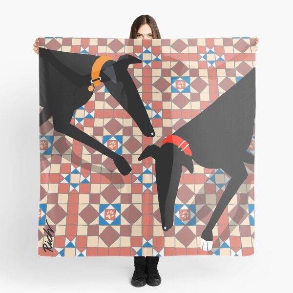 Hounds and Tiles Scarf