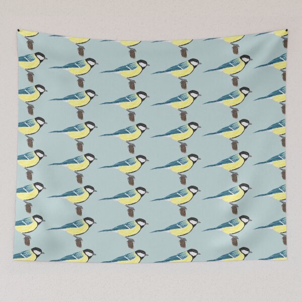 Item preview, Nice Artwork of a Great Tit (Parus major) I designed and sold by JD's Shop.