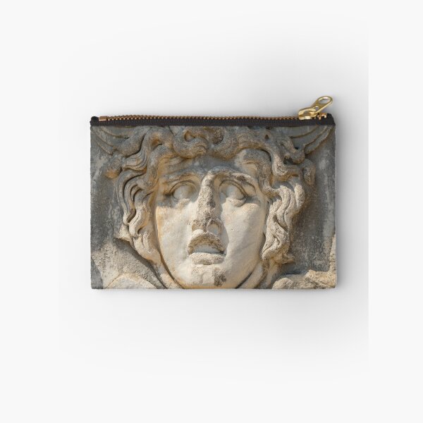 Item preview, Man face - Ancient Greek relief  - wall carving - Temple of Apollo designed and sold by VadimK.