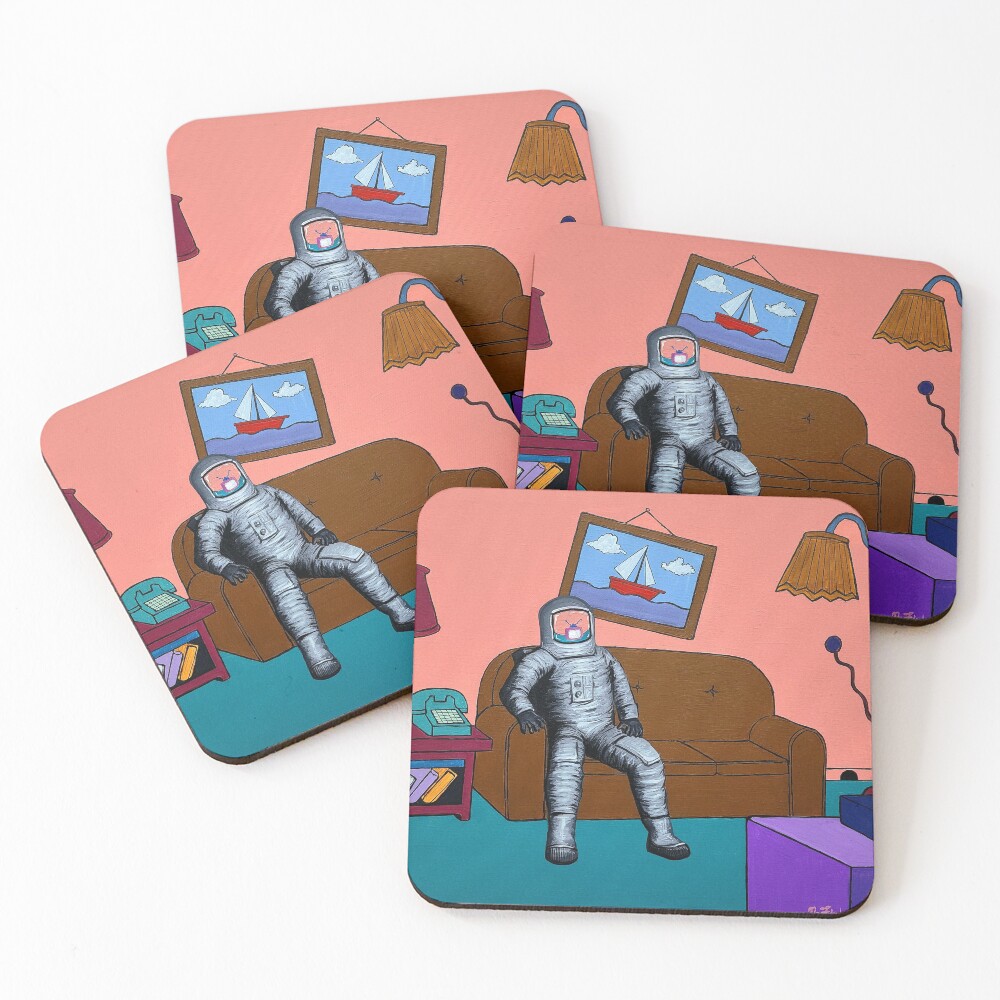 Item preview, Coasters (Set of 4) designed and sold by flooko.