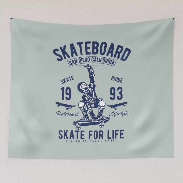 Item preview, Skateboard, skate for life - Awesome skateboarding player Gift designed and sold by Teenation9.